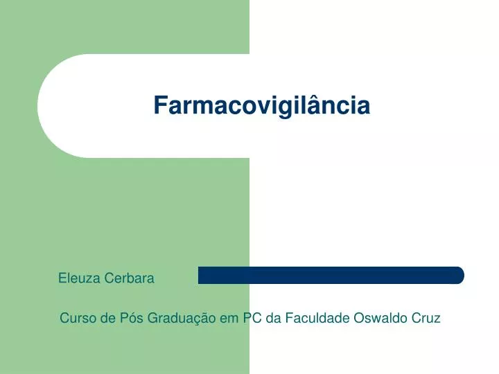 farmacovigil ncia