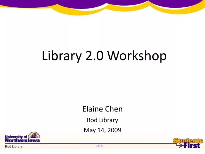 library 2 0 workshop