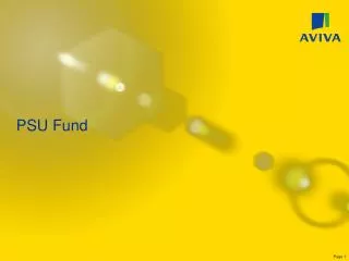 PSU Fund