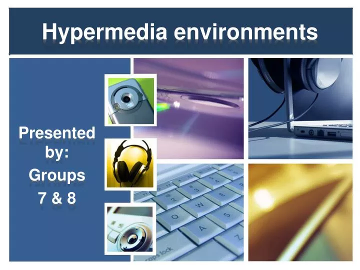 hypermedia environments