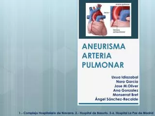 aneurisma arteria pulmonar