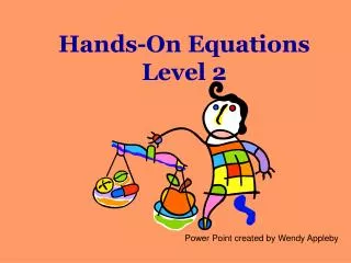 Hands-On Equations Level 2