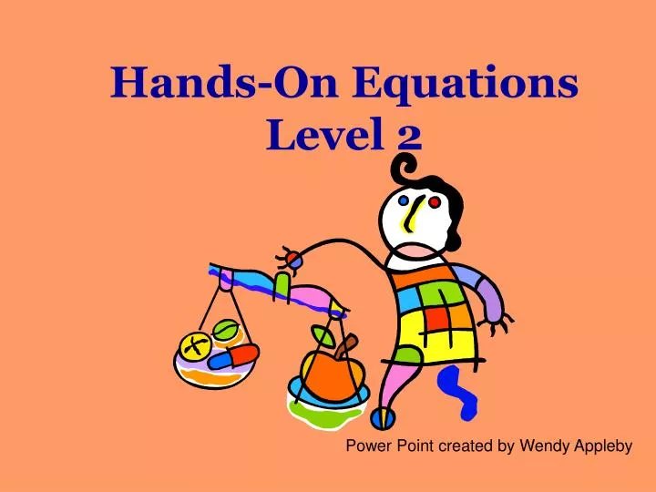 hands on equations level 2