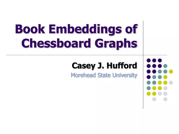 book embeddings of chessboard graphs