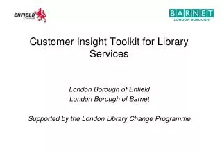 Customer Insight Toolkit for Library Services