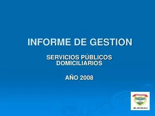informe de gestion