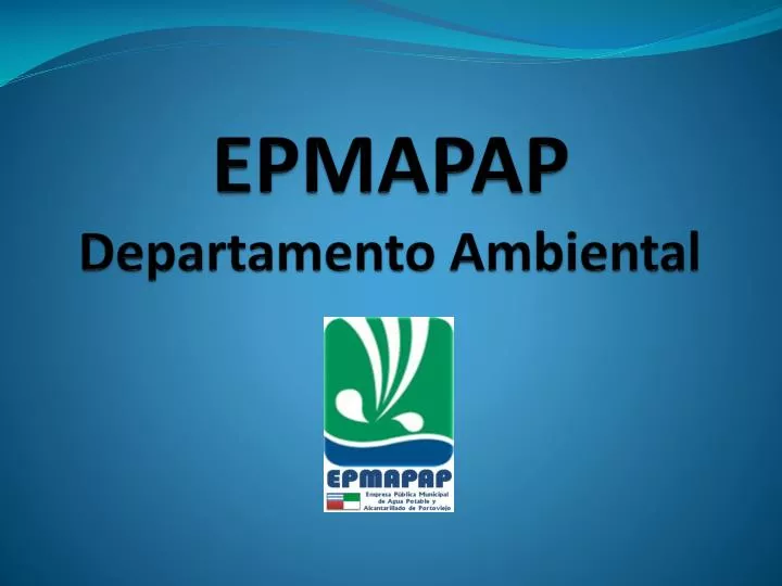 epmapap departamento ambiental