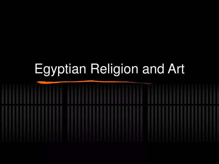 egyptian religion and art