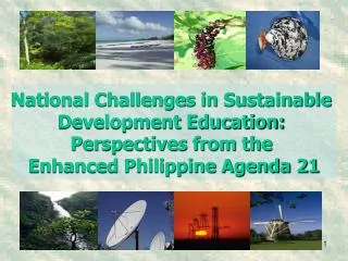 National Challenges in Sustainable Development Education: Perspectives from the