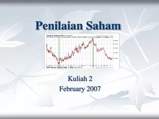 PPT - PENILAIAN SAHAM PowerPoint Presentation, Free Download - ID:1859546