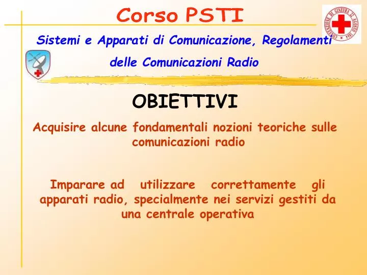 sistemi e apparati di comunicazione regolamenti delle comunicazioni radio
