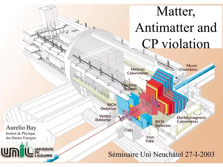 matter antimatter and cp violation