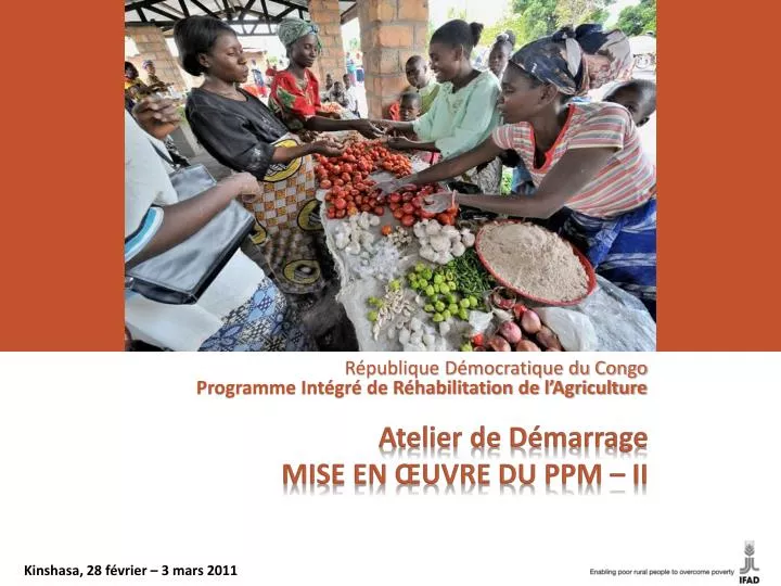 r publique d mocratique du congo programme int gr de r habilitation de l agriculture