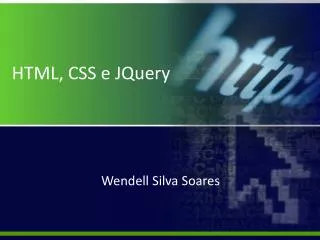 html css e jquery