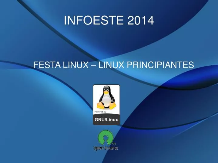 festa linux linux principiantes