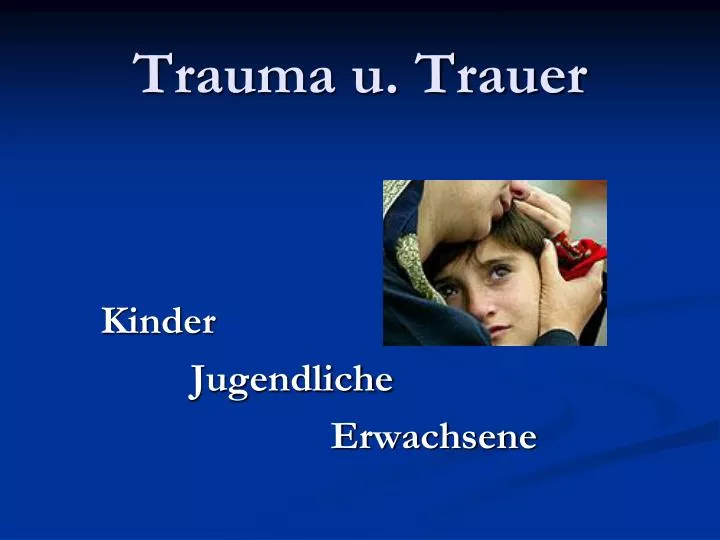 trauma u trauer