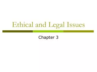 PPT - Ethical And Legal Issues In Counseling Practice PowerPoint ...