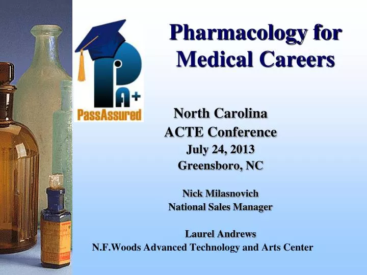 pharmacology for medical careers