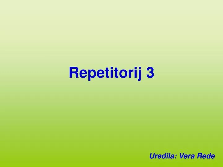 repetitorij 3