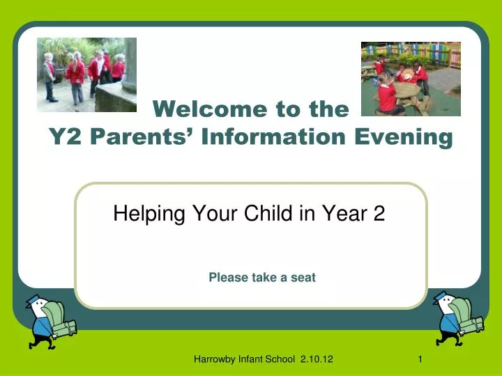 welcome to the y2 parents information evening