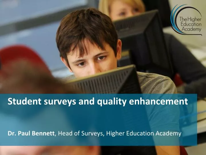 student surveys and quality enhancement