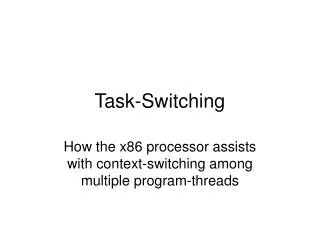 Task-Switching