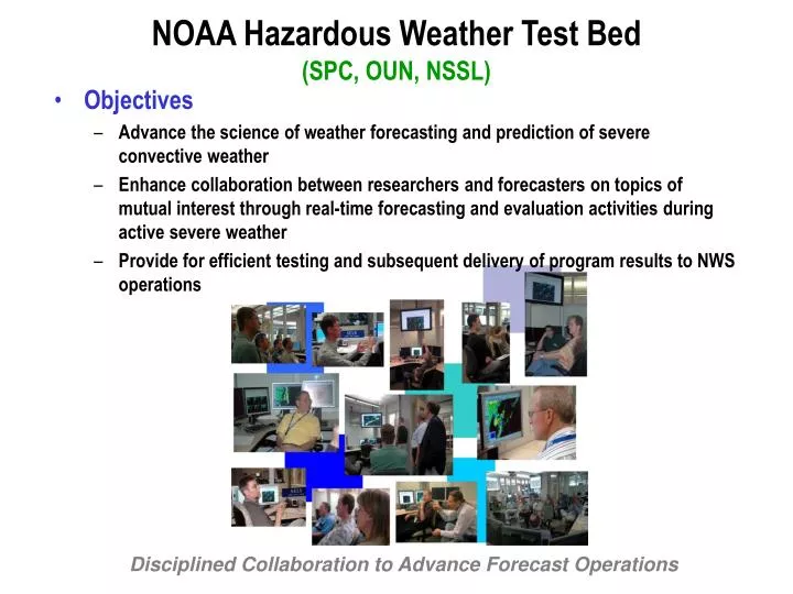 noaa hazardous weather test bed spc oun nssl