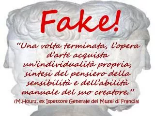 Fake!