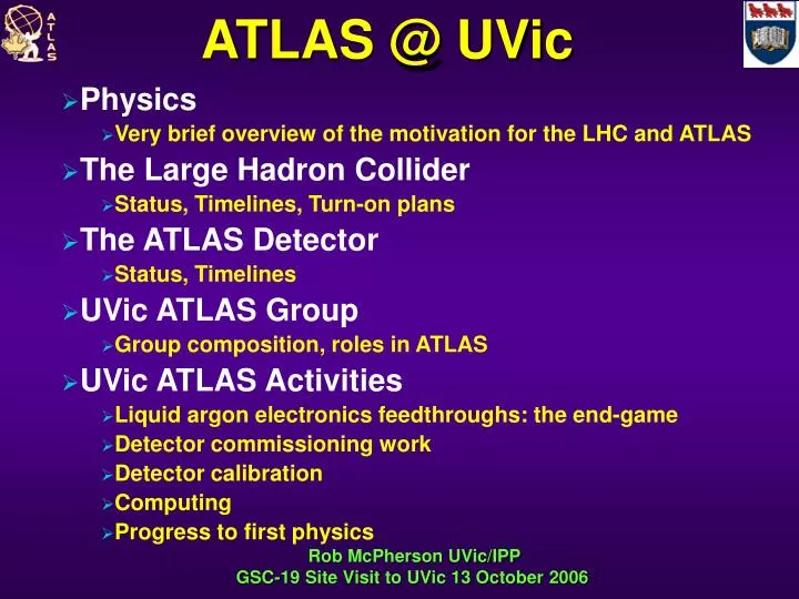 atlas @ uvic