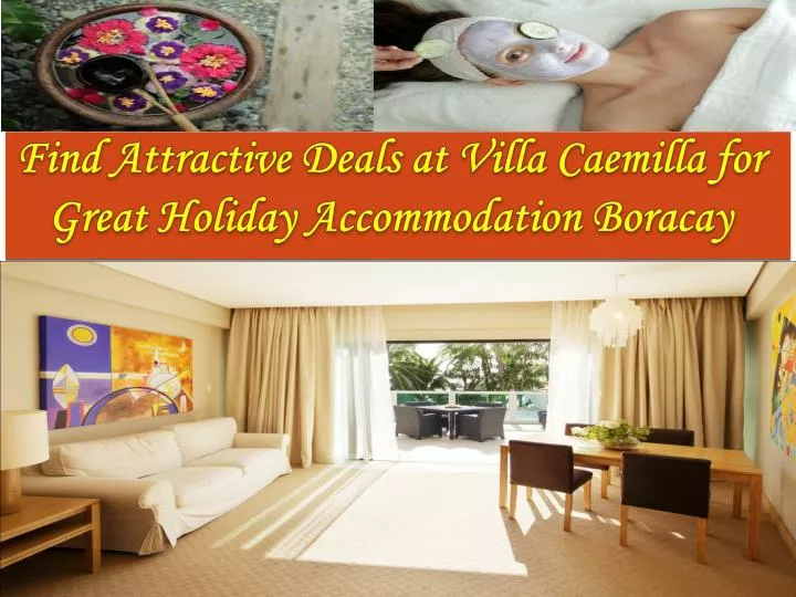 find attractive deals at villa caemilla for great holiday accommodation boracay