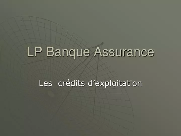 lp banque assurance