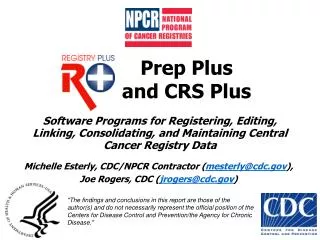 Prep Plus and CRS Plus