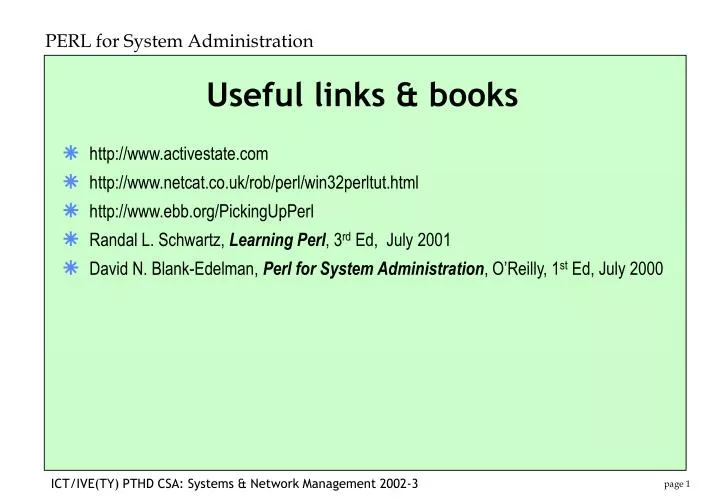 useful links books