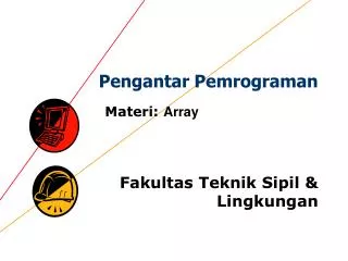 pengantar pemrograman