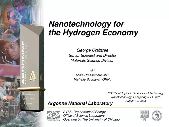 nanotechnology for the hydrogen economy