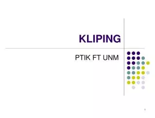 kliping