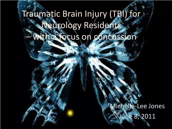 traumatic brain injury tbi for neurology residents with a focus on concussion