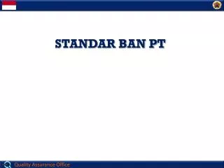 standar ban pt