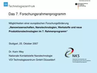 das 7 forschungsrahmenprogramm
