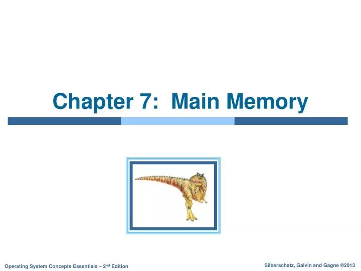 chapter 7 main memory