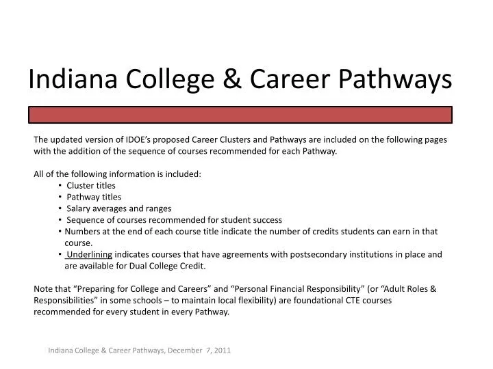 indiana college career pathways