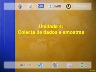 unidade 4 colecta de dados e amostras