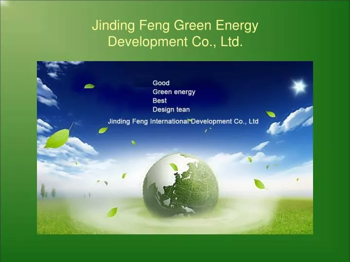 jinding feng green energy development co ltd