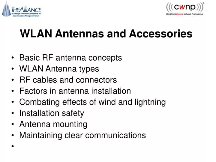 wlan antennas and accessories