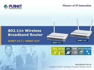 802.11n Wireless Broadband Router