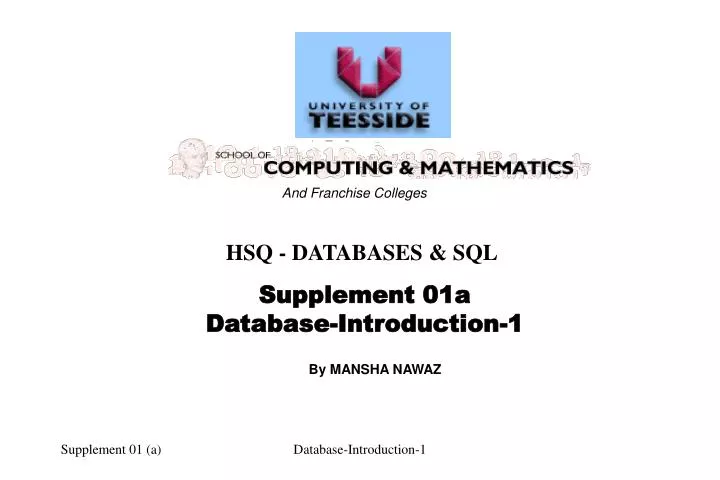 hsq databases sql