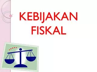 kebijakan fiskal