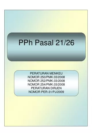 pph pasal 21 26