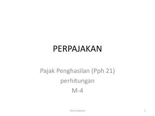 perpajakan