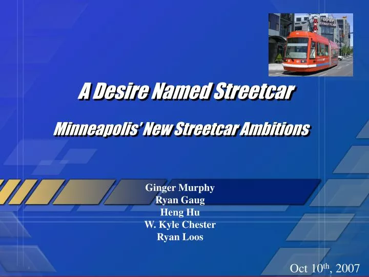 a desire named streetcar